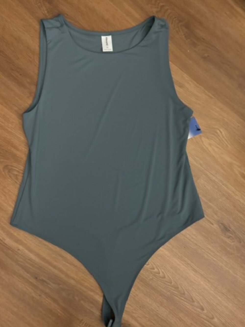 Abound NWT Sea Green Sleeveless Bodysuit XL
